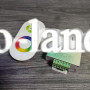  Контроллер для RGB ленты RF радио 12 Вольт  18А сенсорный пульт белый AVT